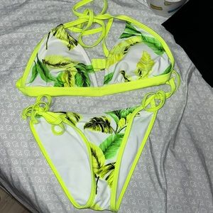 neon bikini set